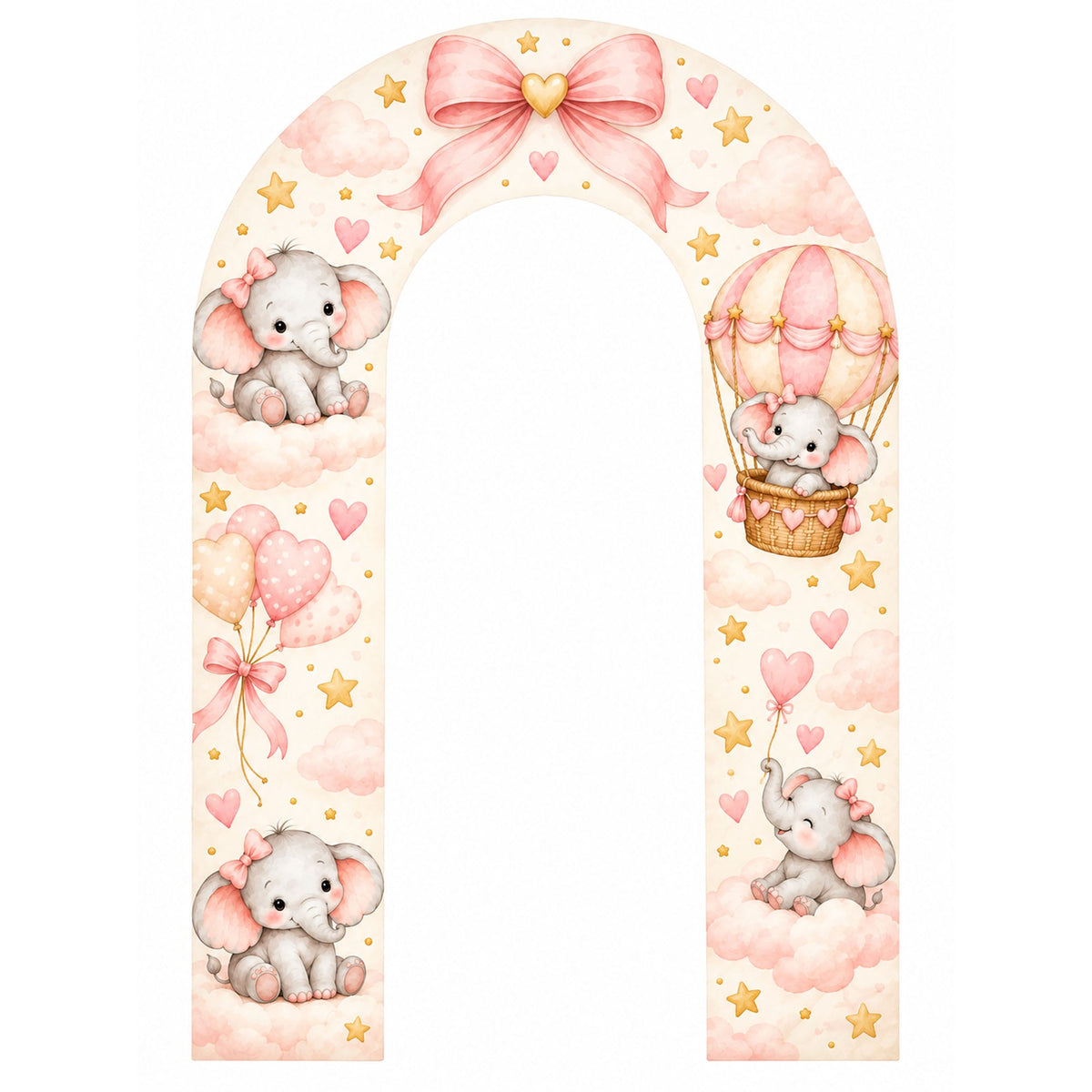 Little Elephant Backdrop - C Print USA