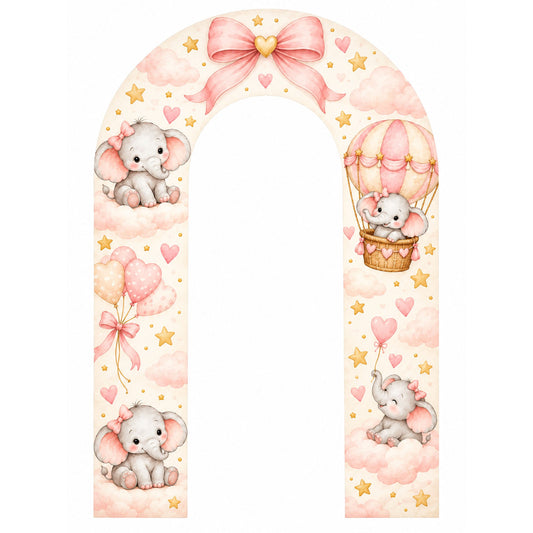 Little Elephant Backdrop - C Print USA