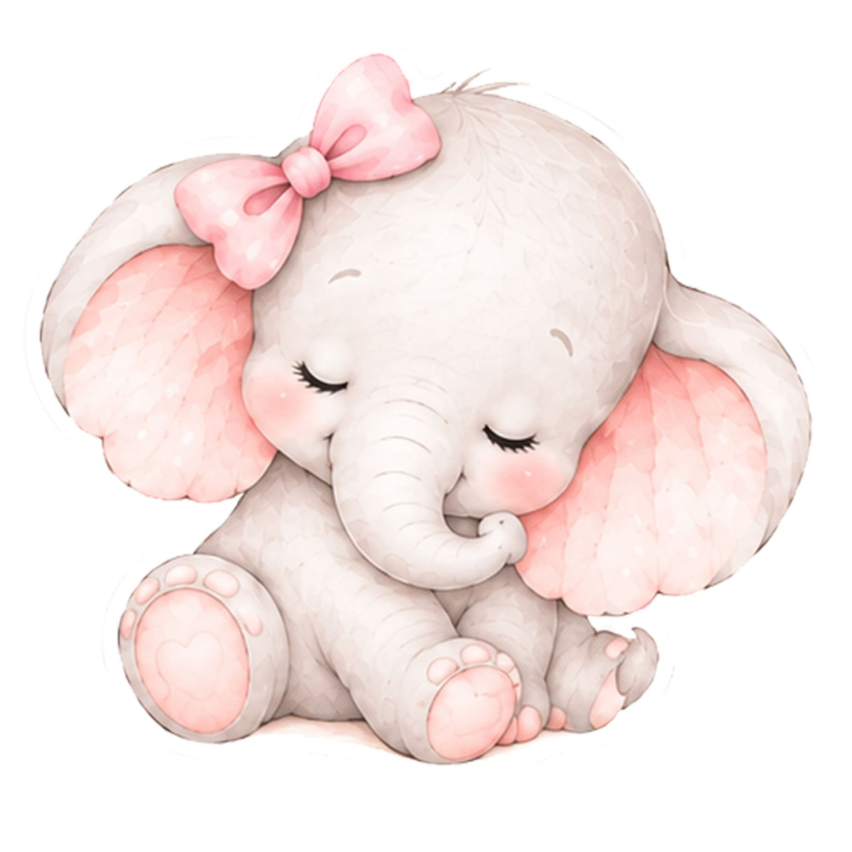 Little Elephant Cutout - C Print USA