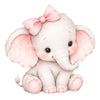 Little Elephant Cutout - C Print USA