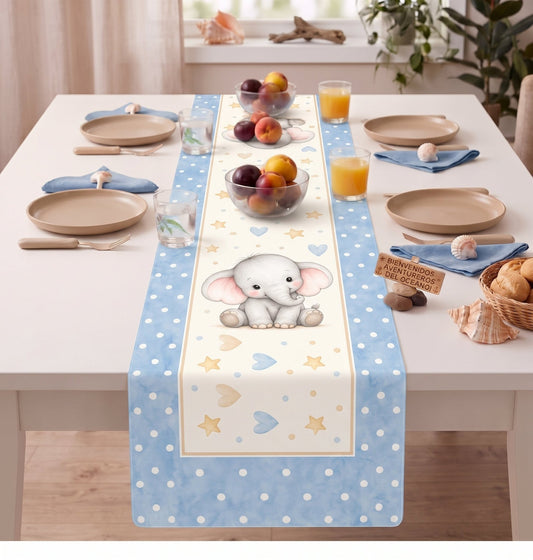 Little Elephant Event Table Runner - C Print USA