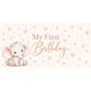 Little Elephant Horizontal Backdrop - C Print USA