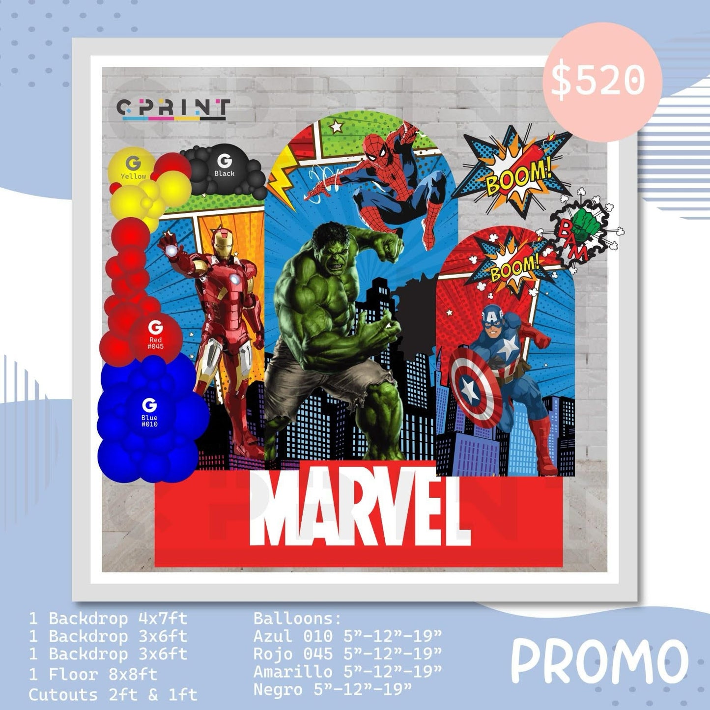 Marvel Bundle Design - C Print USA