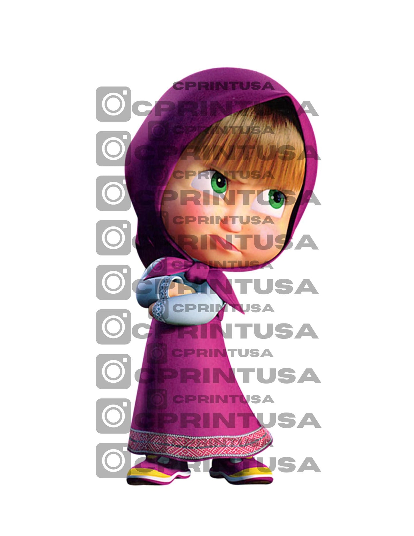 MASHA AND THE BEAR CUT OUT - C Print USA