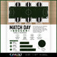Match Day Soccer Table Runner - C Print USA