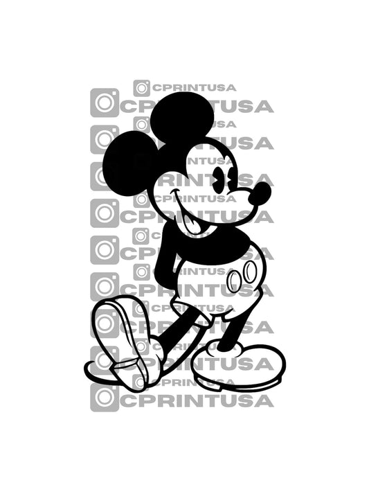 MICKEY CUT OUT - C Print USA
