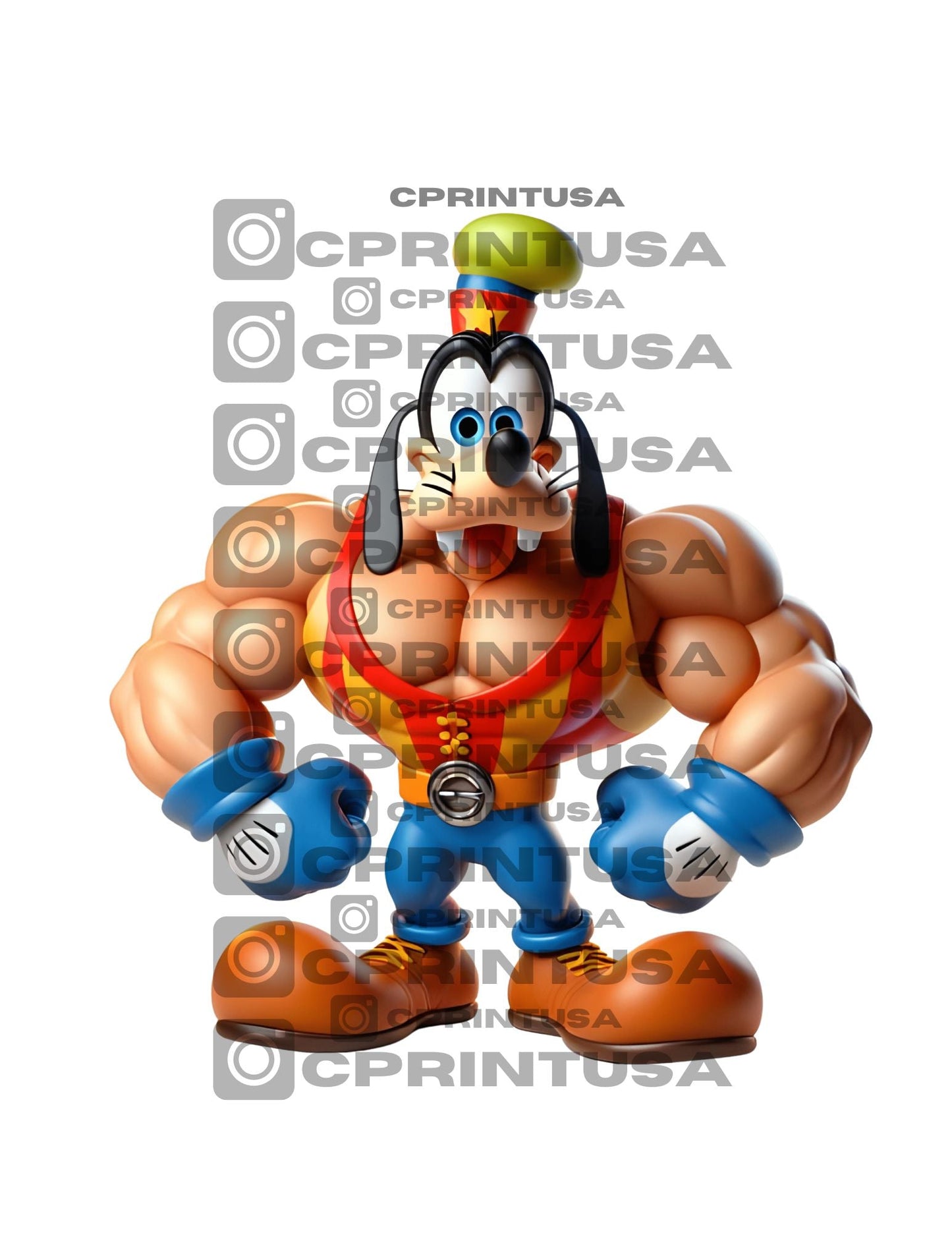 MICKEY MOUSE CIRCUS CUT OUT - C Print USA