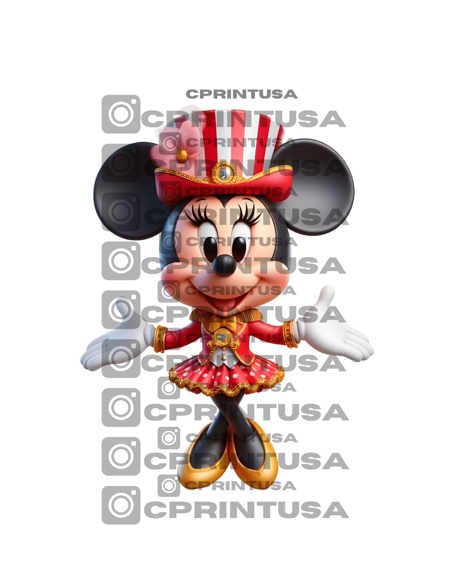MICKEY MOUSE CIRCUS CUT OUT - C Print USA