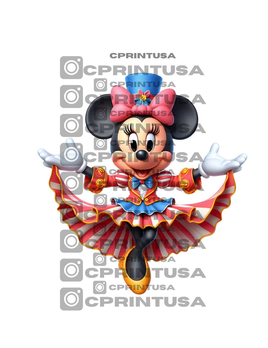 MICKEY MOUSE CIRCUS CUT OUT - C Print USA