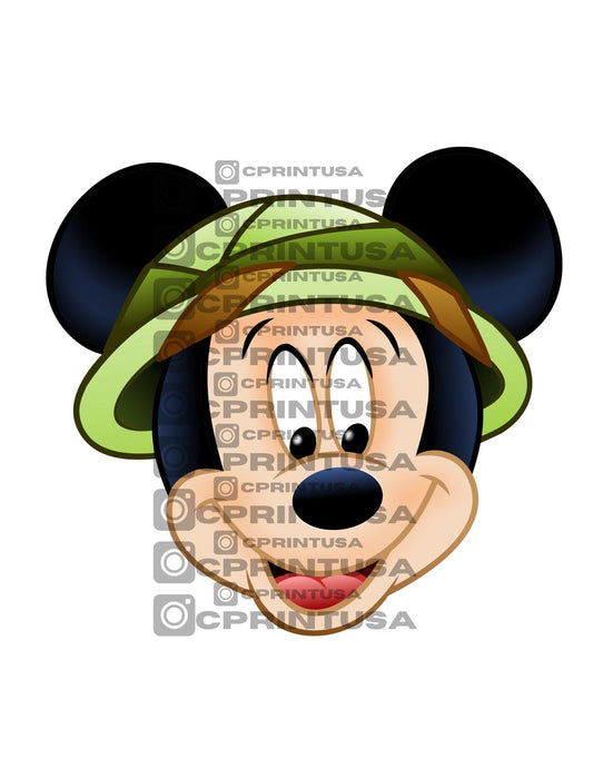 MICKEY SAFARI CUT OUT - C Print USA