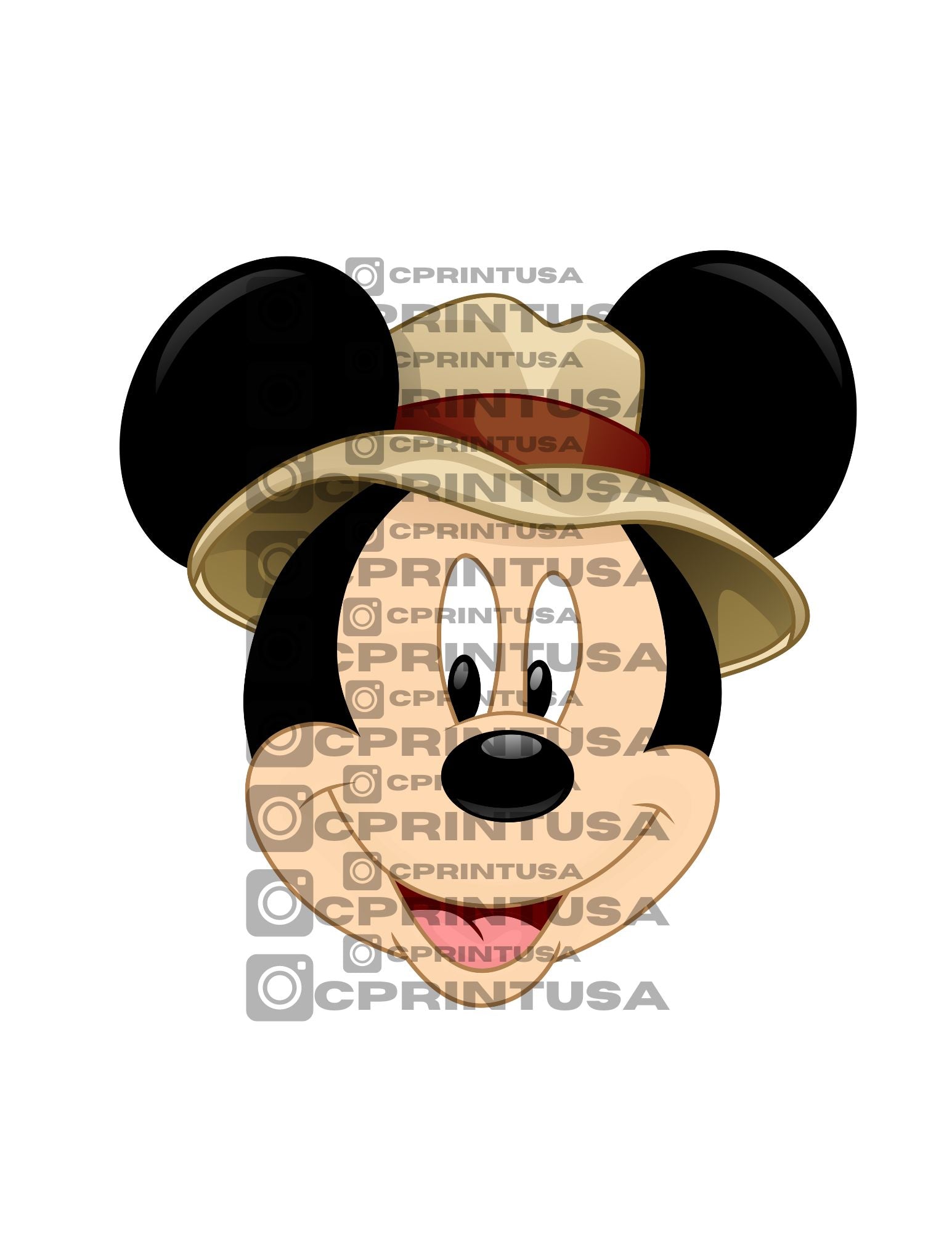 MICKEY SAFARI CUT OUT - C Print USA
