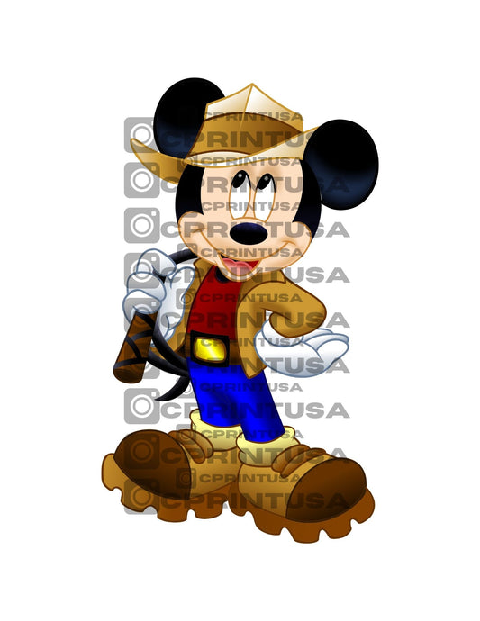 MICKEY SAFARI CUT OUT - C Print USA