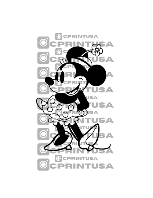 MINNIE CUT OUT - C Print USA