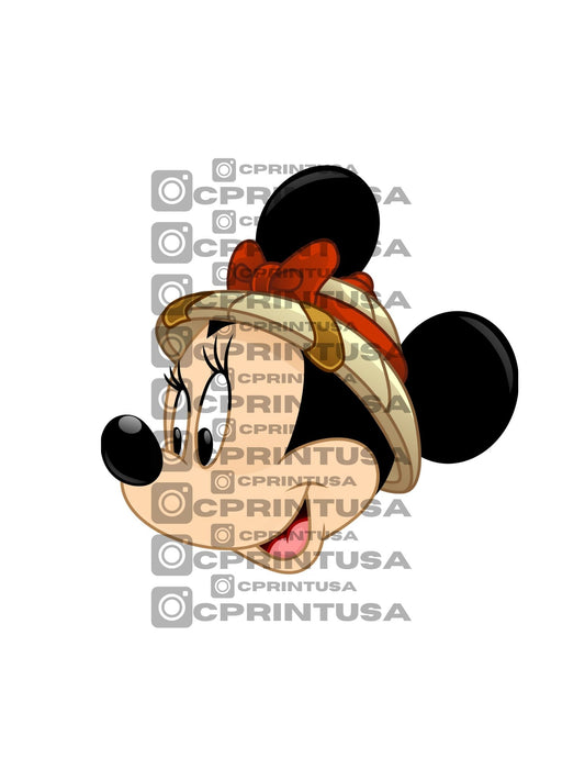 MINNIE SAFARI CUT OUT - C Print USA