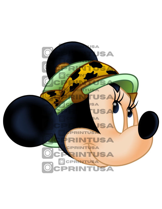 MINNIE SAFARI CUT OUT - C Print USA