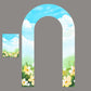 Moana Backdrop Arch Cover - C Print USA