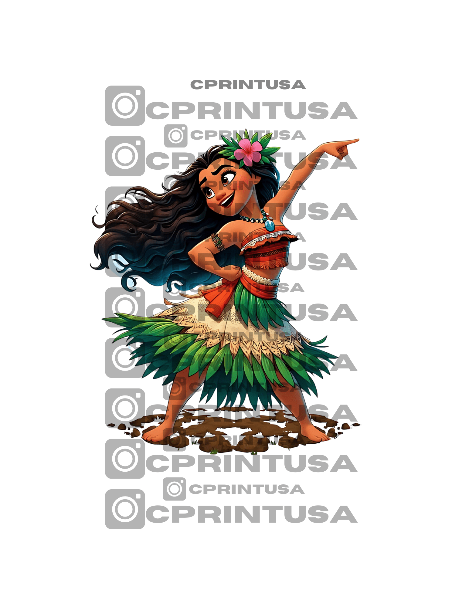 MOANA CUT OUT - C Print USA