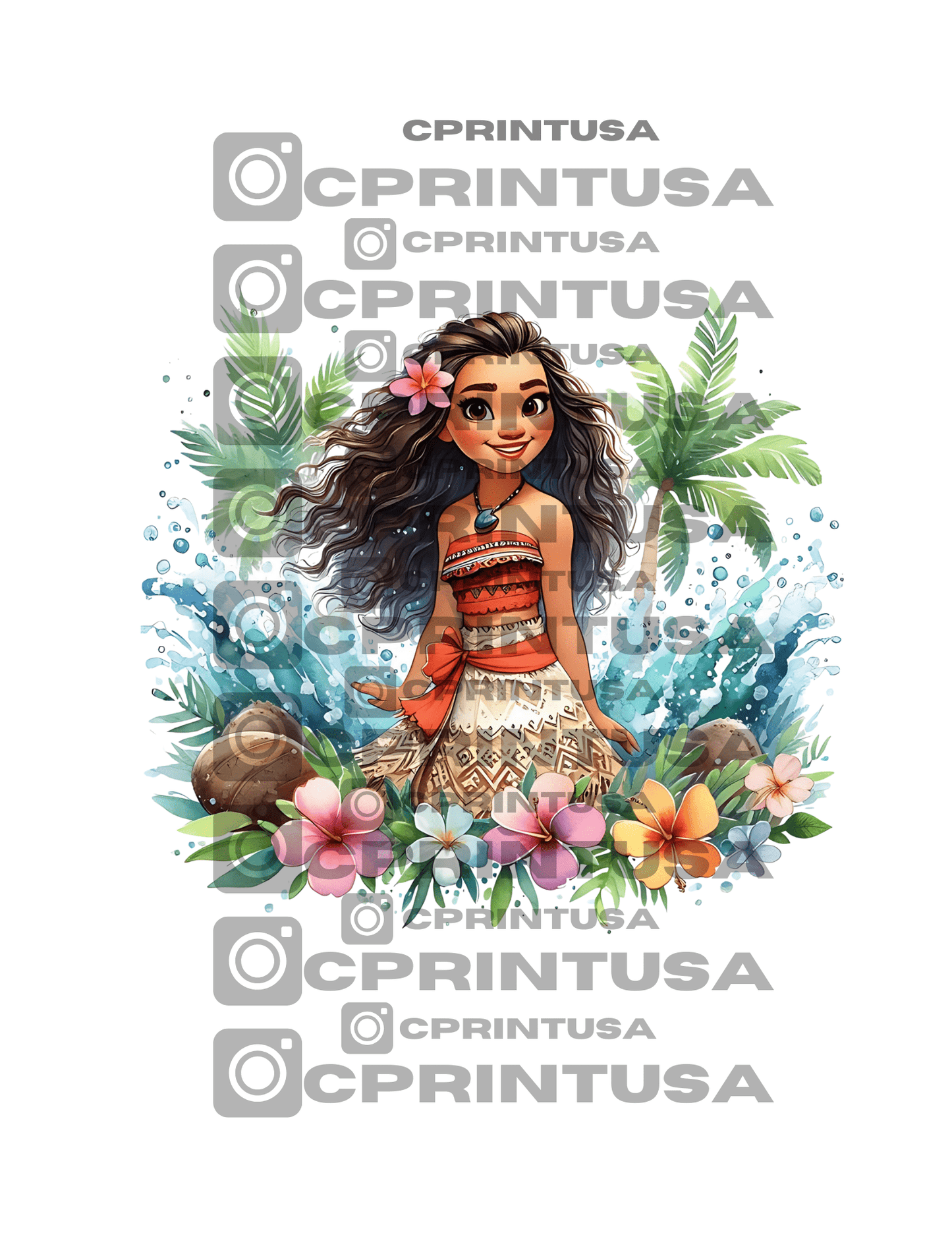 MOANA CUT OUT - C Print USA
