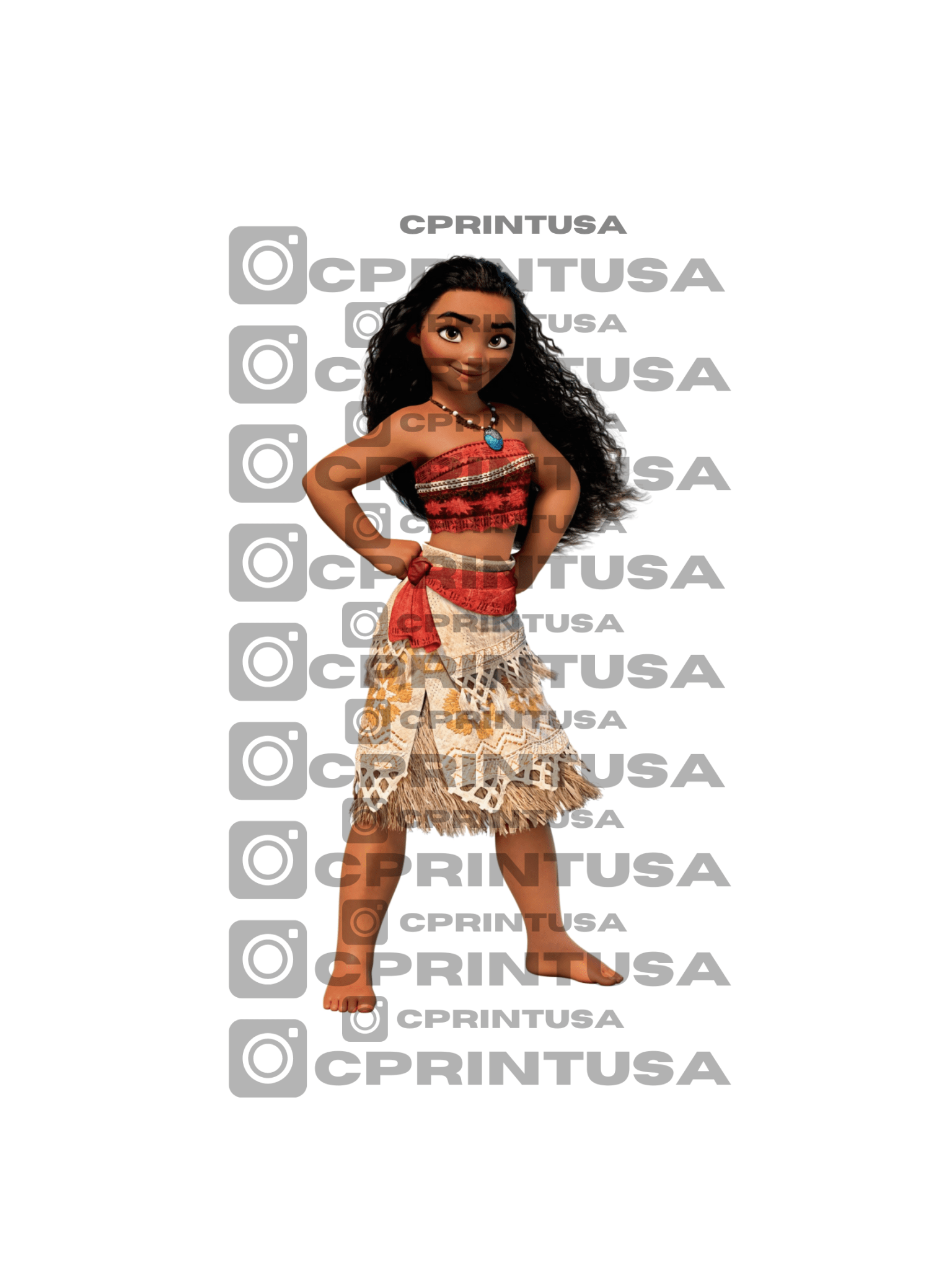 MOANA CUT OUT - C Print USA