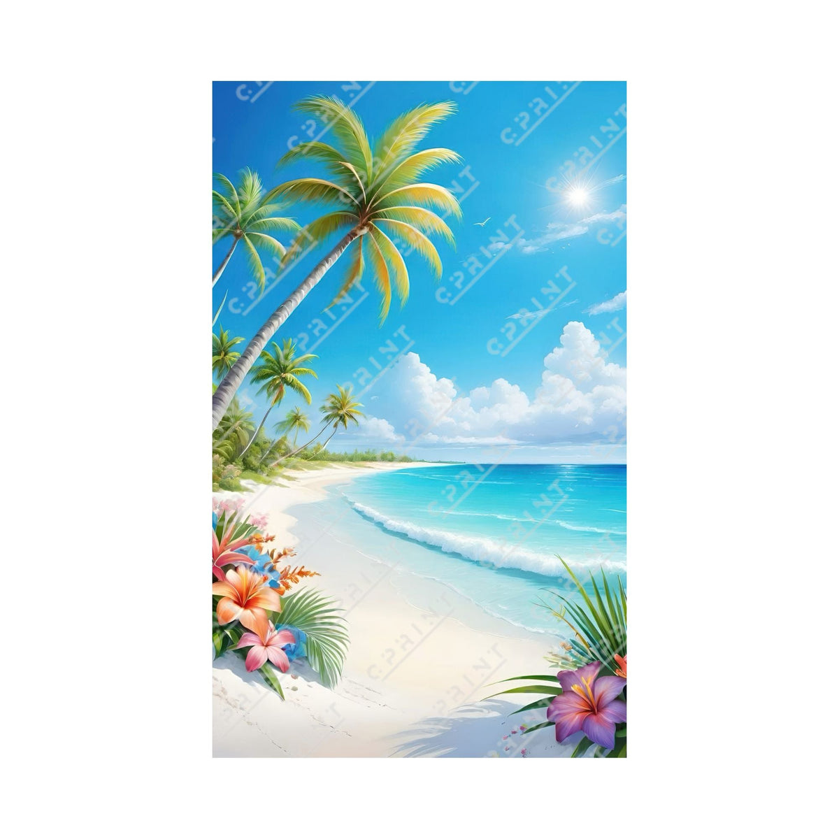 Moana Ocean Adventure Photo Background - C Print USA