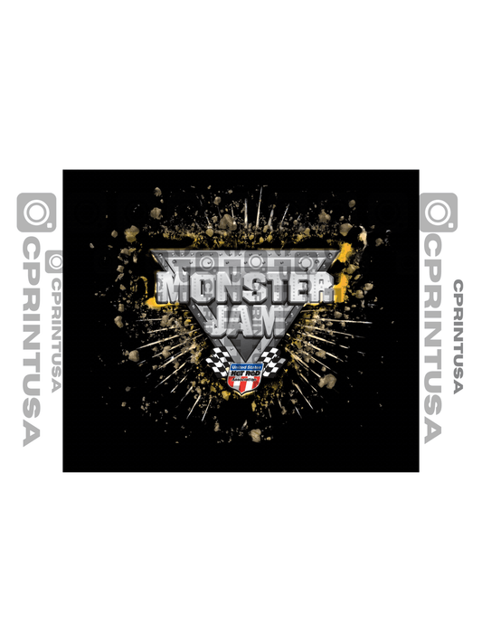 MONSTER JAM BACKDROP - C Print USA