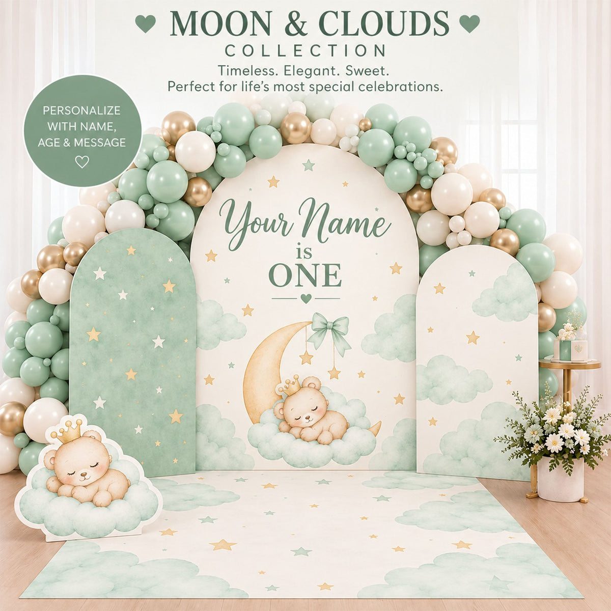 Moon & Clouds Bundle # 1 - C Print USA