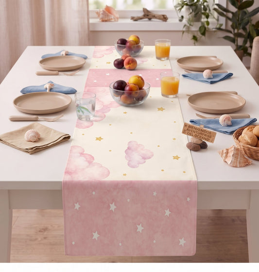 Moon & Clouds Event Table Runner - C Print USA