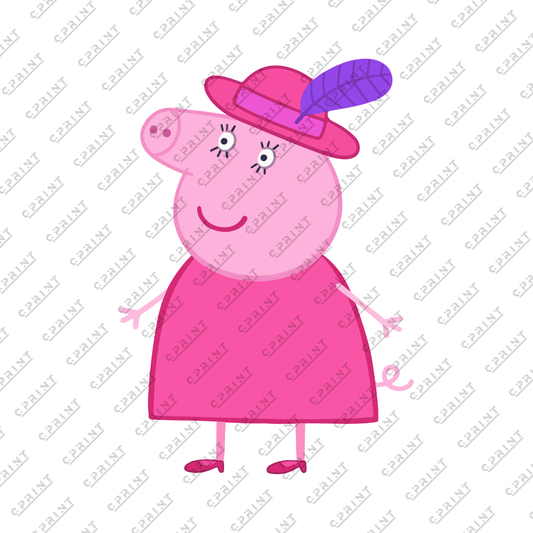 Mummy Pig Character - C Print USA