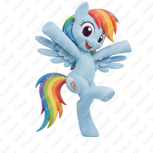 My Little Pony cutout - C Print USA
