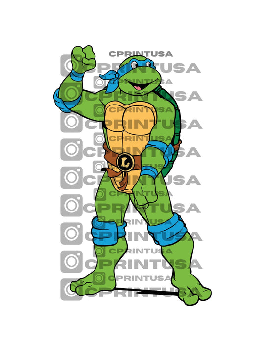 NINJA TURTLES CUT OUT - C Print USA