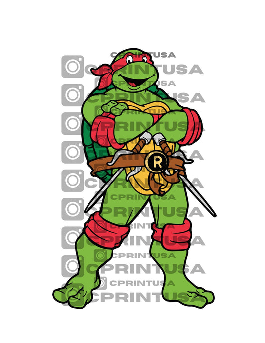 NINJA TURTLES CUT OUT - C Print USA