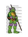 NINJA TURTLES CUT OUT - C Print USA