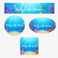 Ocean Adventure- Customize Water Bottles Stickers - C Print USA