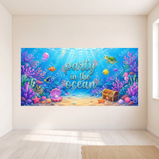 Ocean Adventure Horizontal Backdrop - C Print USA