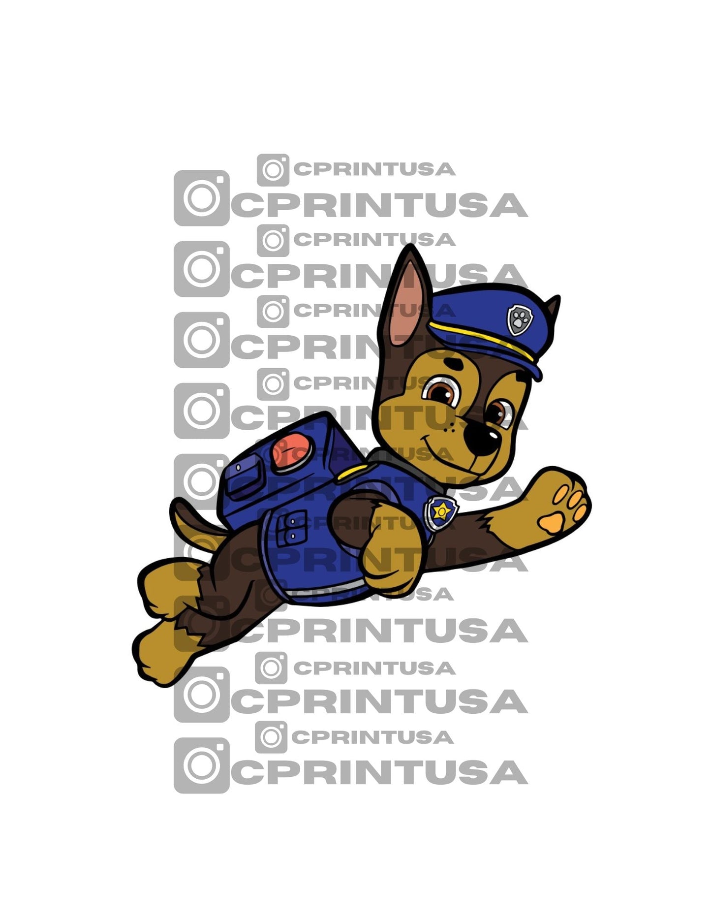 PAW PATROL CHASE 2 CUT OUT - C Print USA