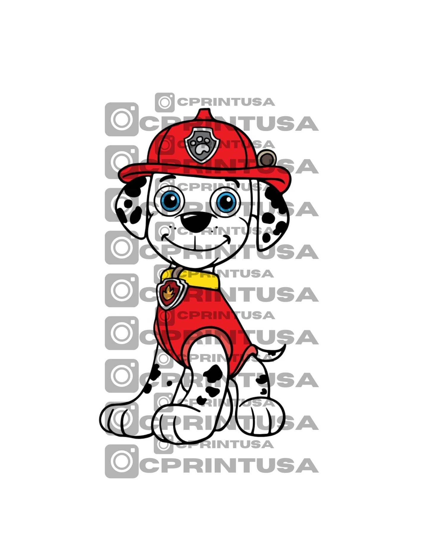 PAW PATROL MARSHALL 1 CUT OUT - C Print USA