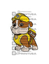 PAW PATROL RUBBLE 2 CUT OUT - C Print USA