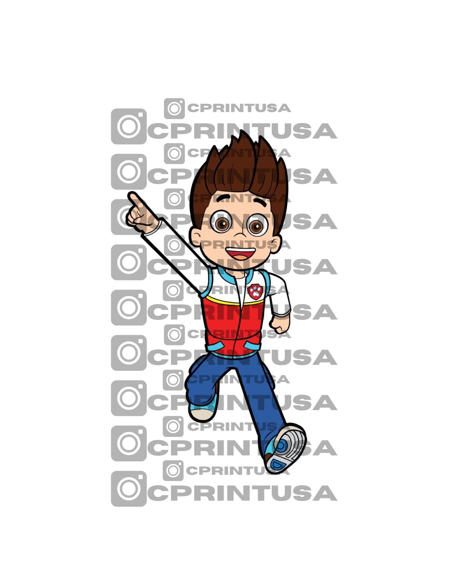 PAW PATROL RYDER CUT OUT - C Print USA