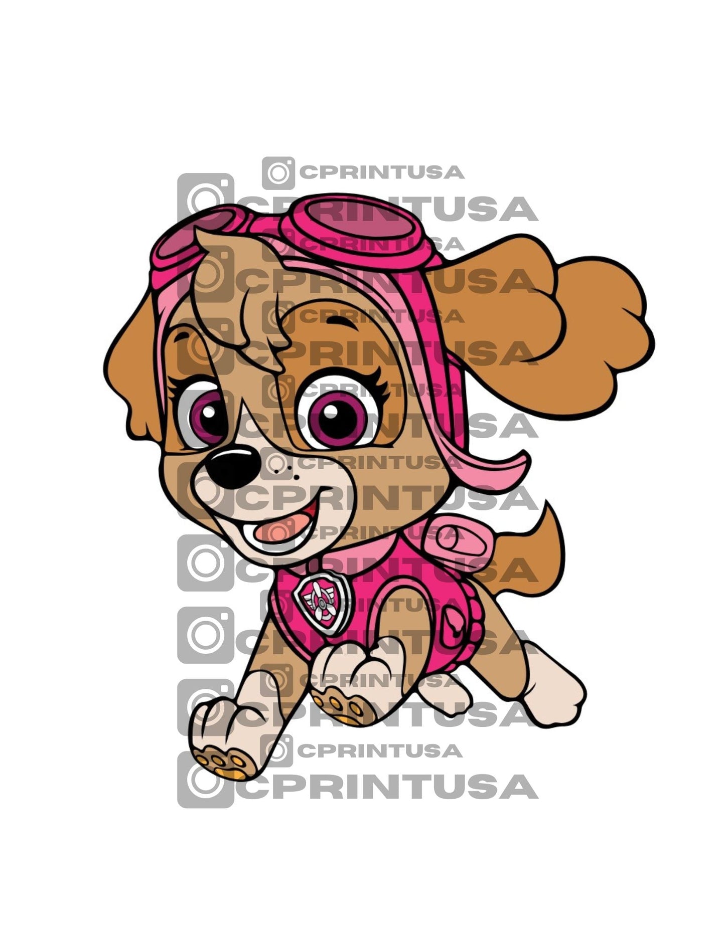 PAW PATROL SKYE 2 CUT OUT - C Print USA