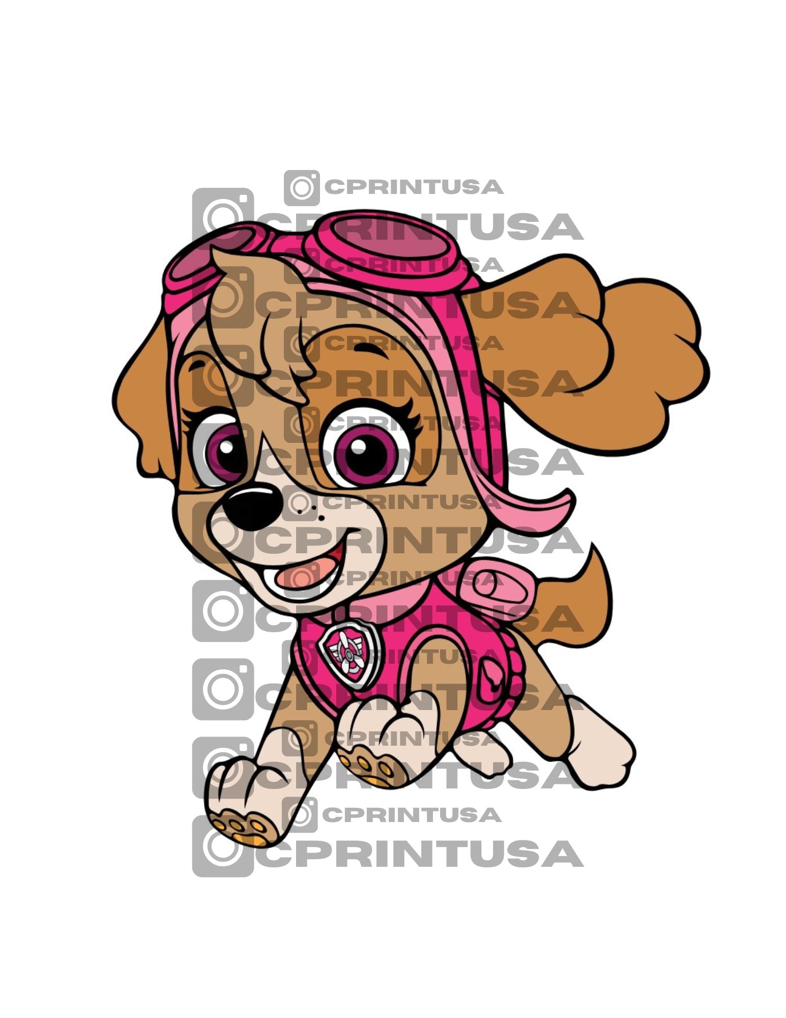 PAW PATROL SKYE 2 CUT OUT - C Print USA