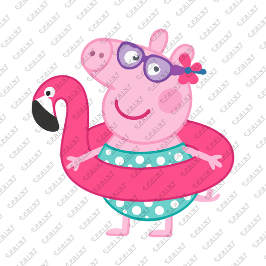 Pepa Pig beach Character - C Print USA