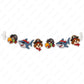 Pirate Adventure - Big Head Garland - C Print USA
