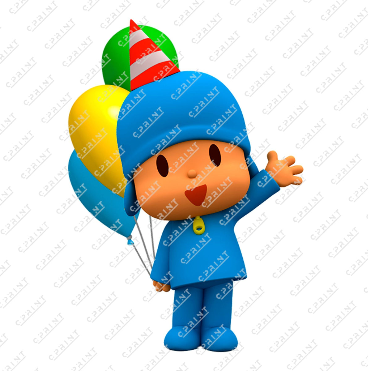 Pocoyo & Friends Character Cutouts - C Print USA