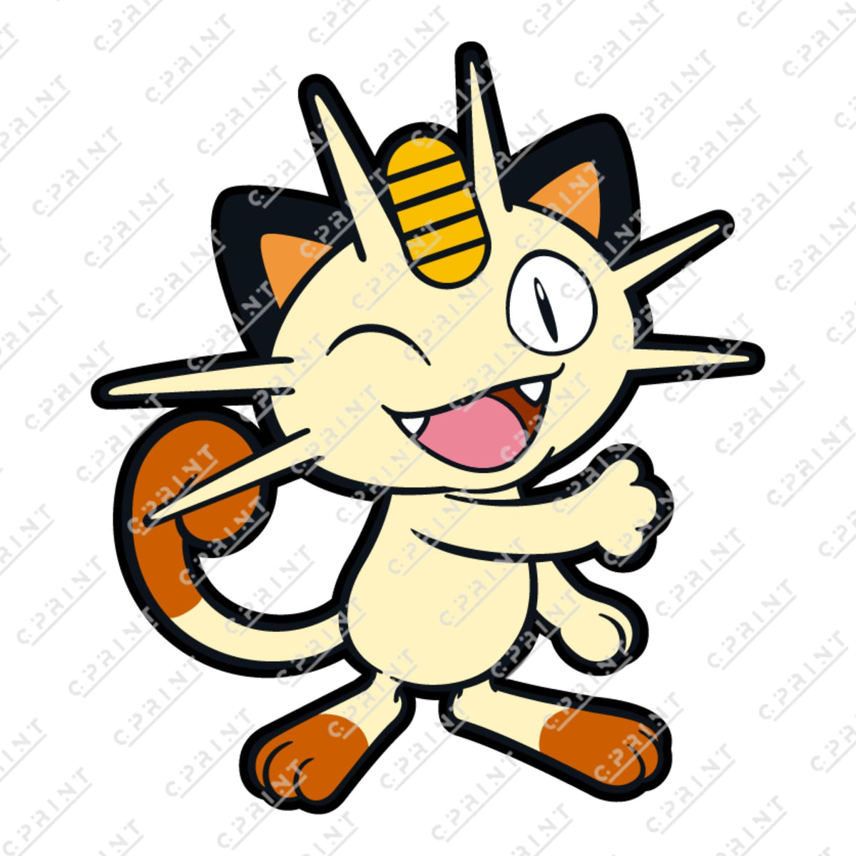 Pokemon Character Cutouts - C Print USA