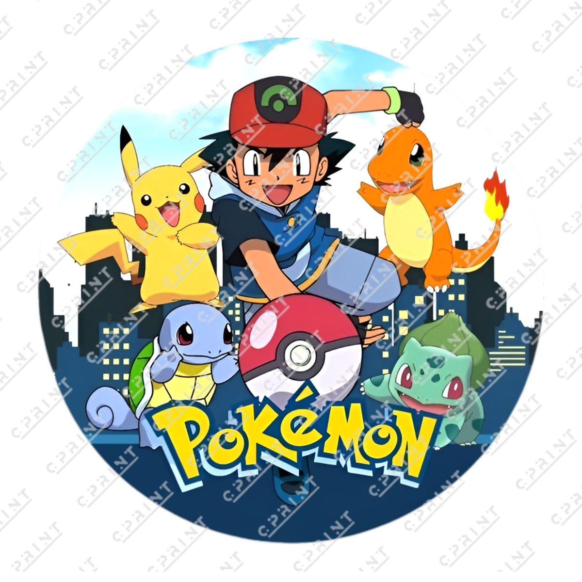 Pokemon Character Cutouts - C Print USA