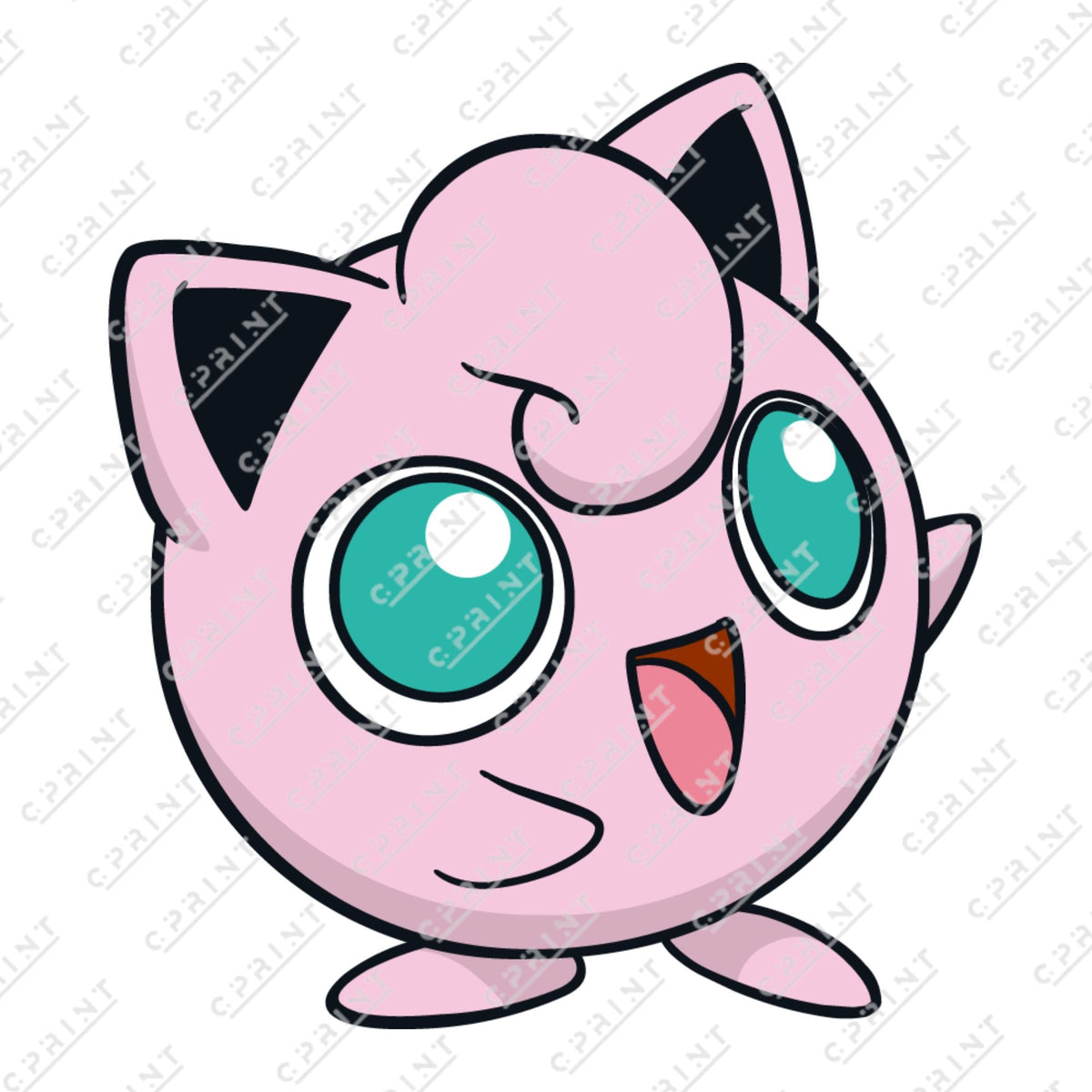 Pokemon Character Cutouts - C Print USA