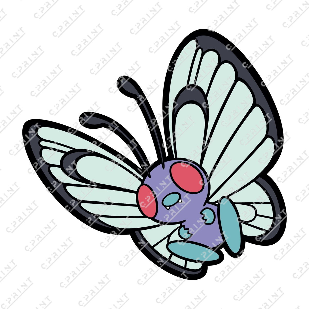 Pokemon Character Cutouts - C Print USA
