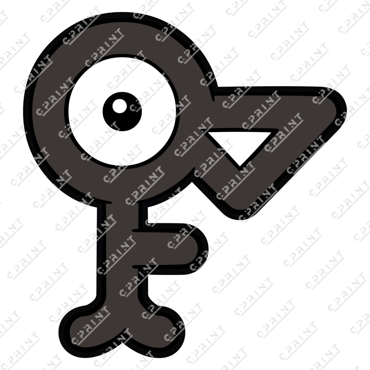 Pokemon Character Cutouts - C Print USA