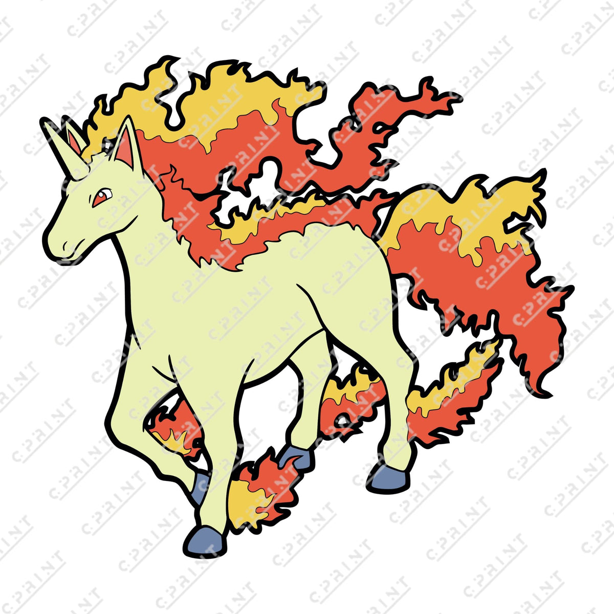 Pokemon Character Cutouts - C Print USA