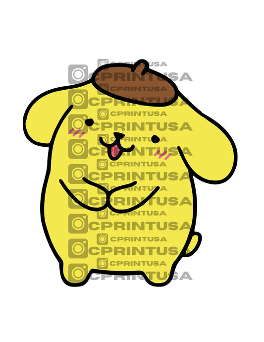 POMPOMPURIN CUT OUT - C Print USA